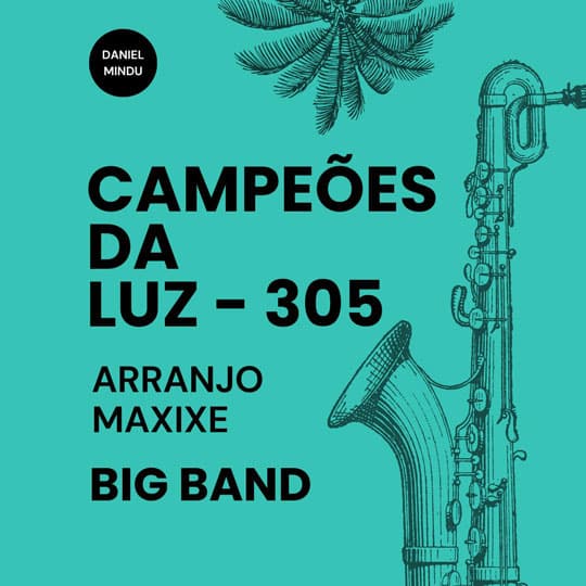 Capa do arranjo Campeões da Luz (Harpa 305) para Big Band