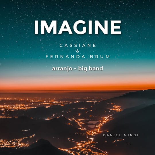 Capa do arranjo Imagine (Cassiane) para Big Band