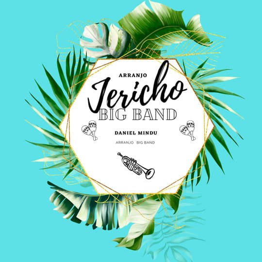 Capa do arranjo Jericho para Big Band